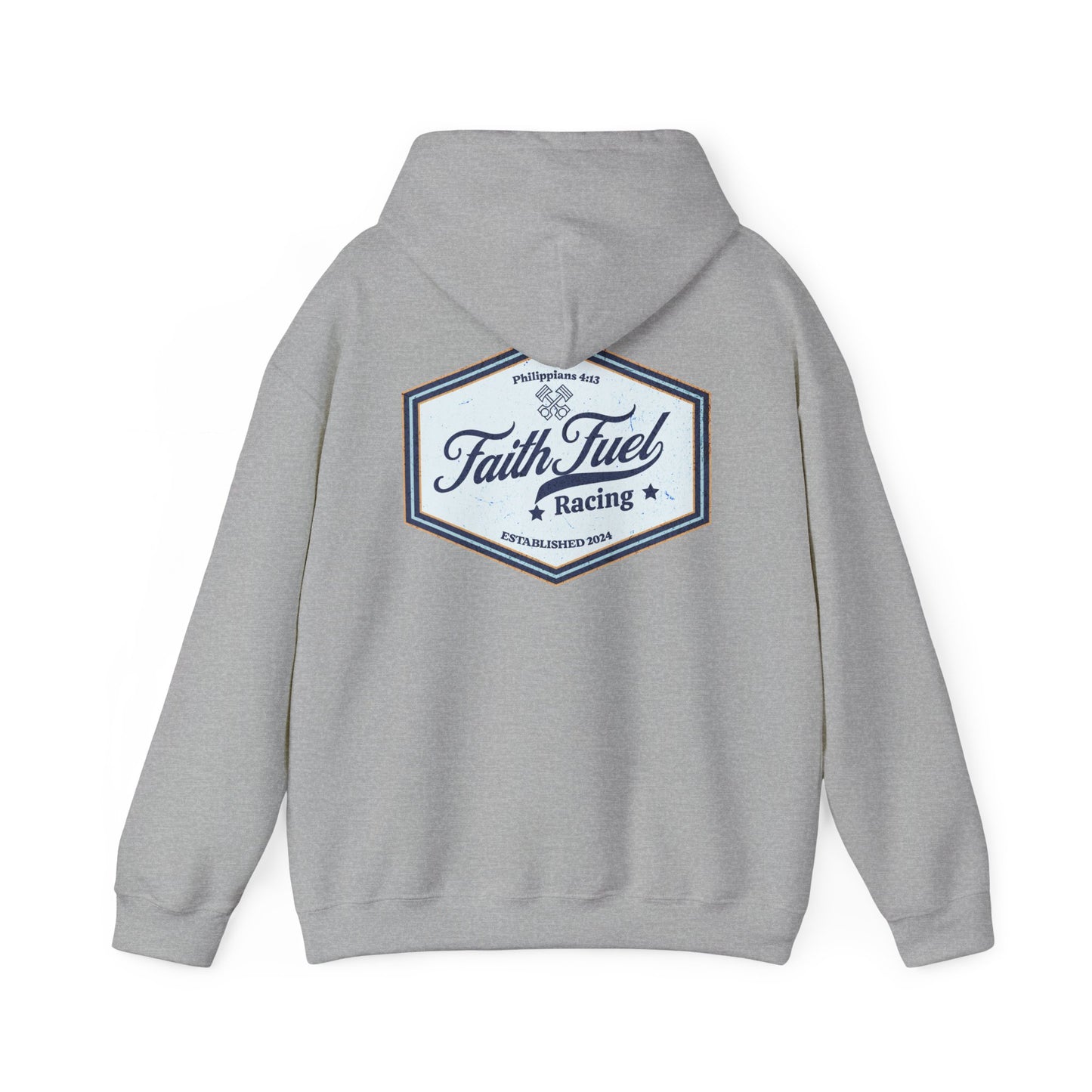 (Grey) - Faith Fuel Racing - Unisex Sweatshirt