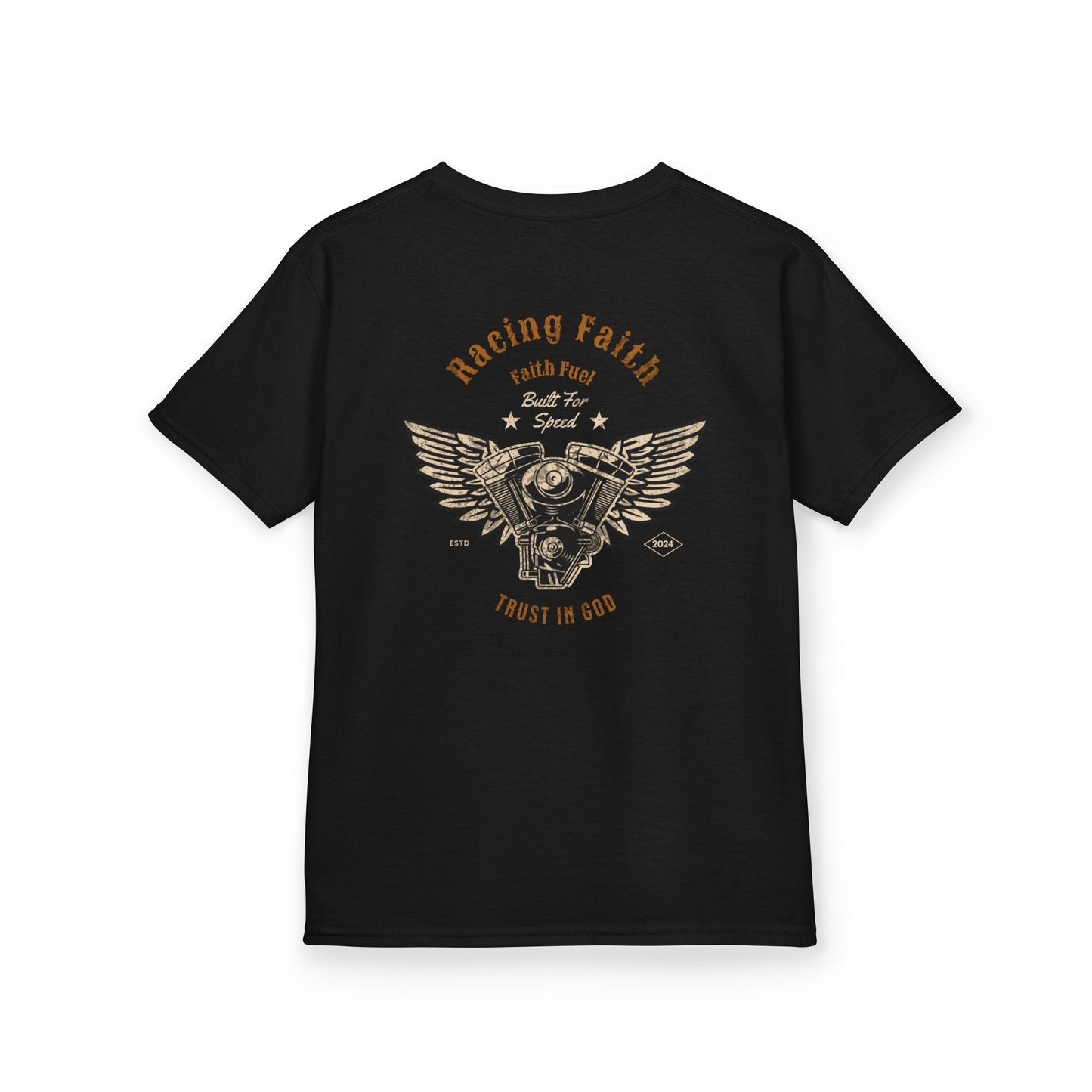 ¨Racing Faith¨ Kids heavy cotton T-shirt