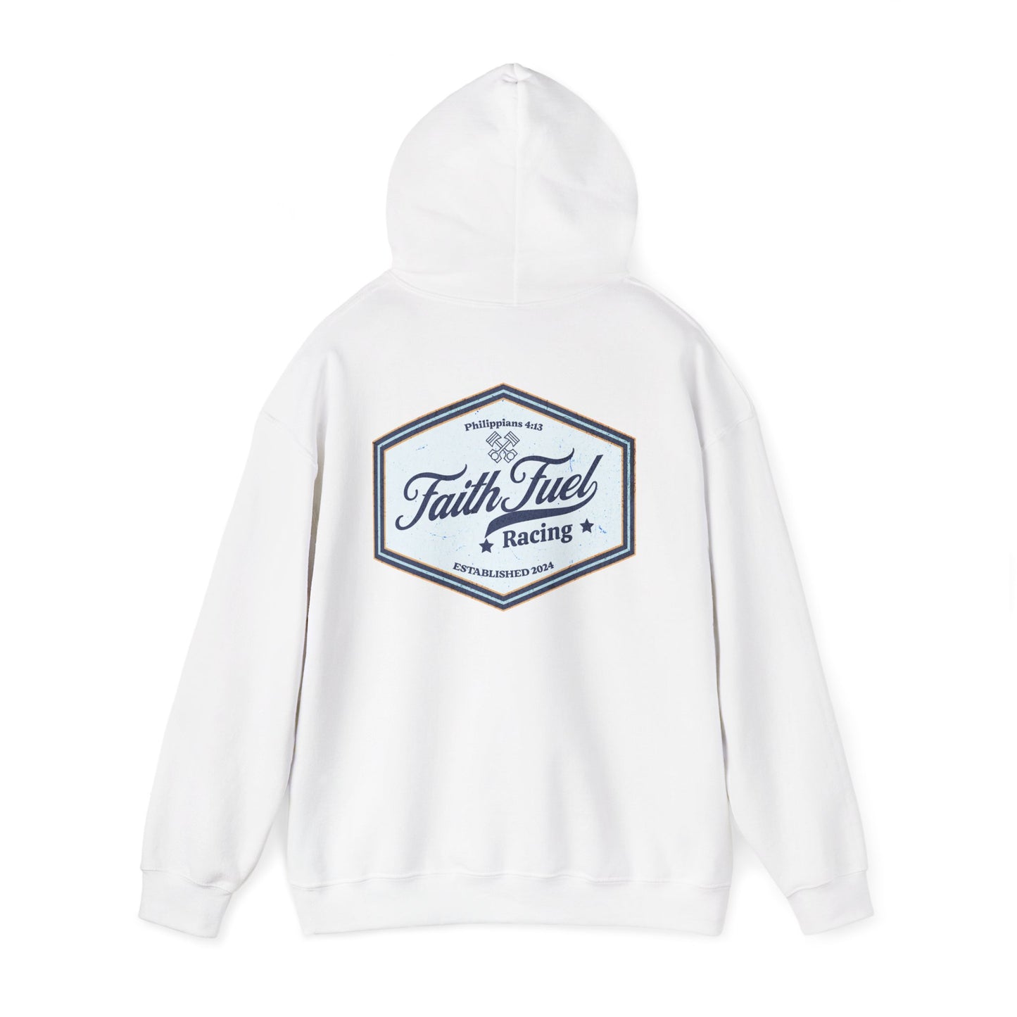 (White) - Faith Fuel Racing - Unisex Sweatshirt