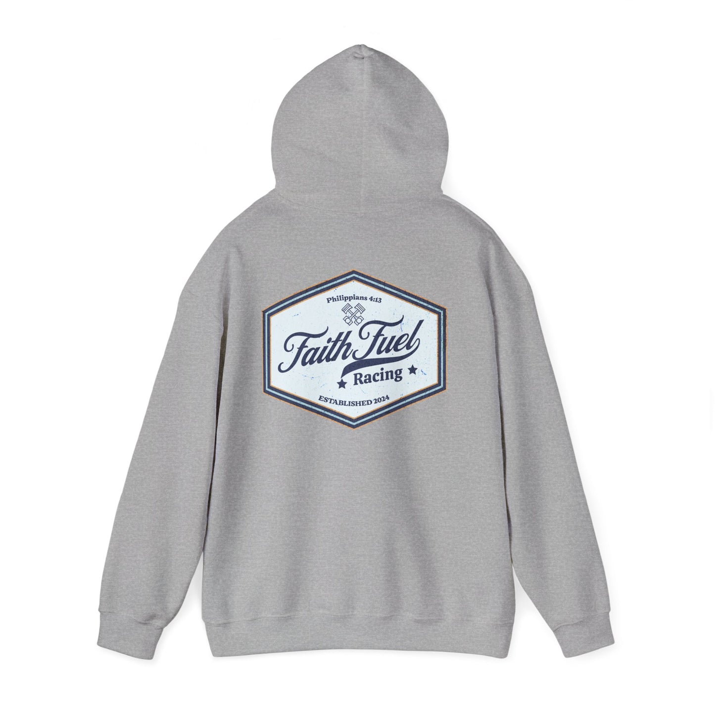 (Grey) - Faith Fuel Racing - Unisex Sweatshirt