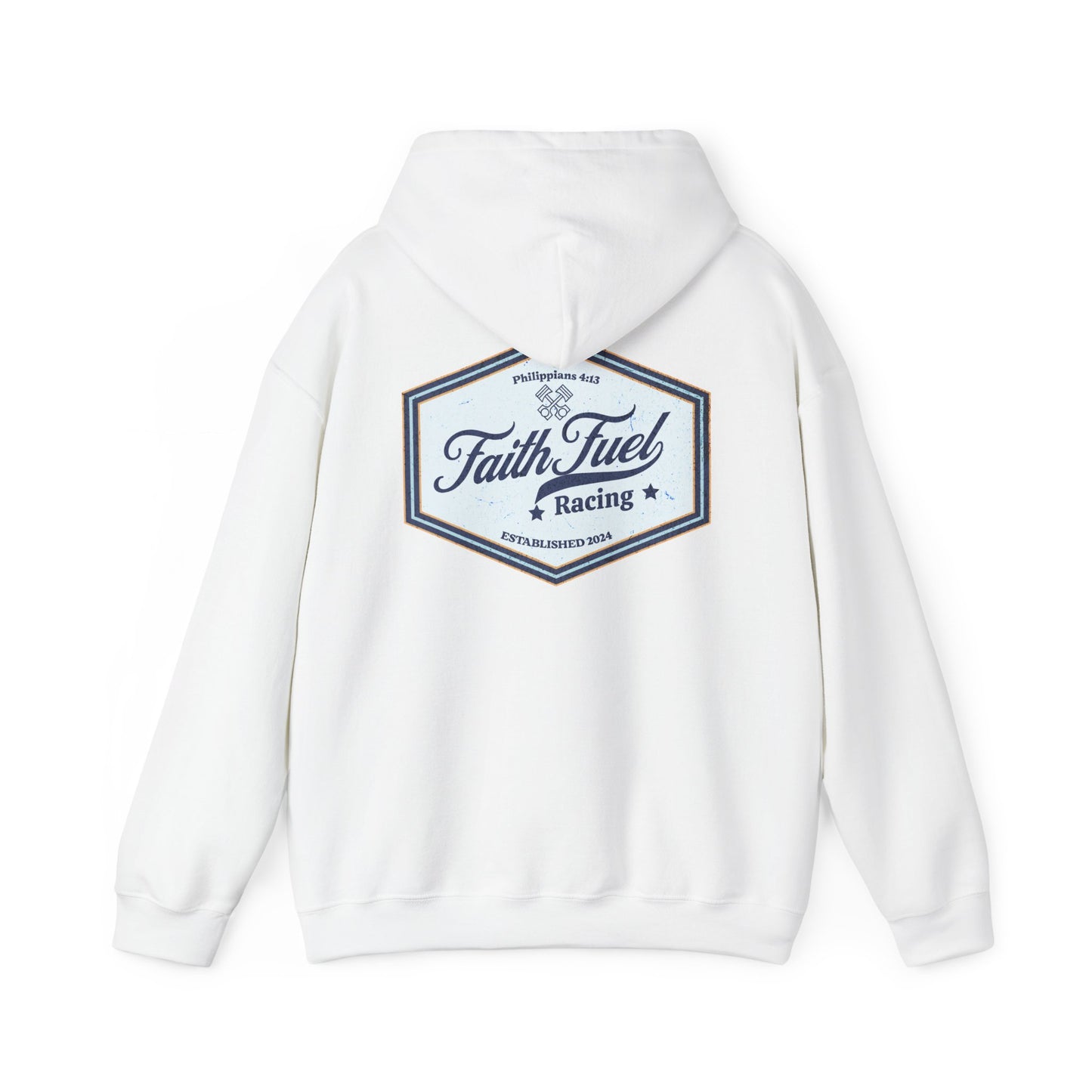 (White) - Faith Fuel Racing - Unisex Sweatshirt
